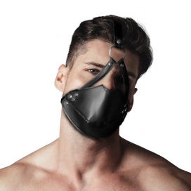Ouch! Head Harness Muzzle Black