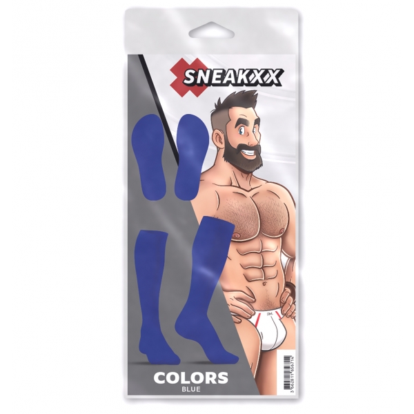 COLORS SneakXXX Hohe Socken Blau