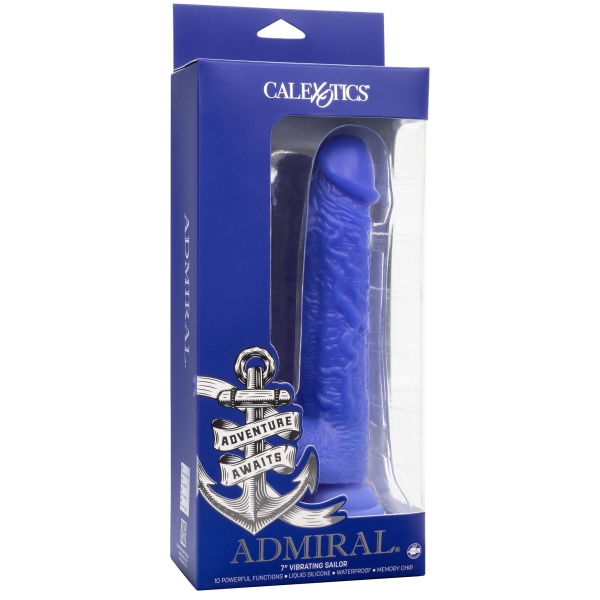 Admiral 7 Vibrating Sailor Blue