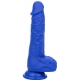 Consolador vibrador Admiral 14 x 3,7 cm Azul