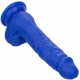 Consolador vibrador Admiral 14 x 3,7 cm Azul