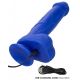 Consolador vibrador Captain 16 x 4 cm Azul