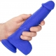 Consolador vibrador Captain 16 x 4 cm Azul