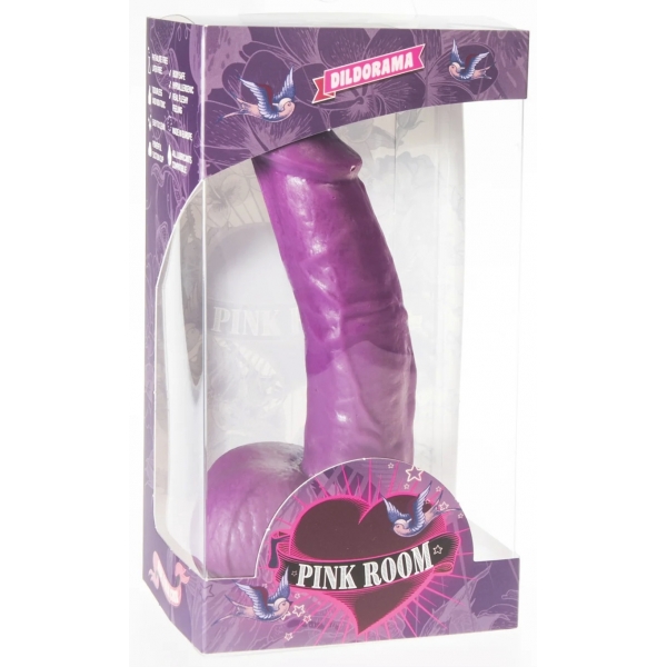 Dildo P02 Harley 13 x 3,8 cm Paars