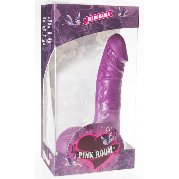 Dildo P05 Brett 15 x 4,5 cm Paars