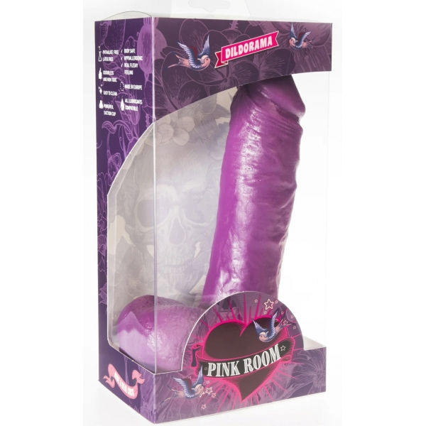 Dildo P08 Jordan 17 x 5,3 cm Paars