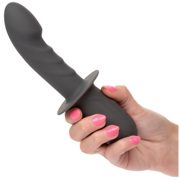 Dildo Vibratório Ramrod com Cabo Giratório 11 x 3,2cm