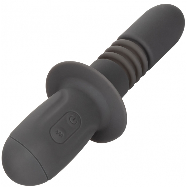 Dildo Ramrod Push-Up com pega para empurrar 11 x 3,2cm