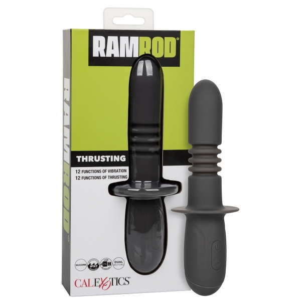 Ramrod Dildo Push-Up con impugnatura per la spinta 11 x 3,2 cm