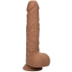 Fuck Squirting Vibrating Dildo 17 x 4.2cm Brown