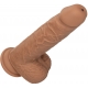 Dildo Vibratório Fuck Squirting 17 x 4,2cm Castanho