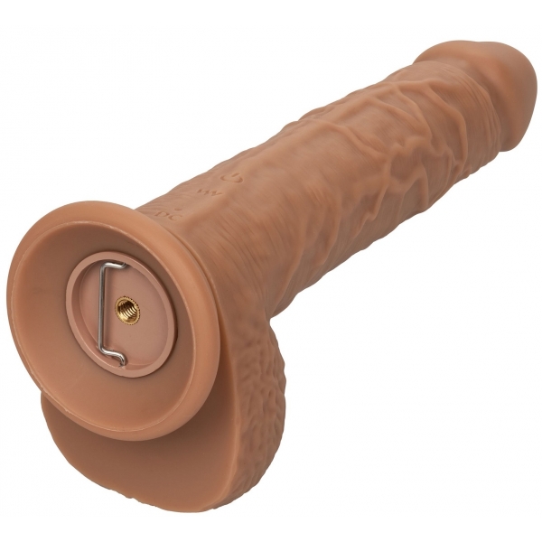 Dildo vibrante Fuck Squirting 17 x 4,2 cm Marrone