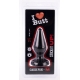 Plug anal CLASSIC M I Love Butt 13 x 5.3 cm Noir