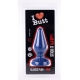 Plug anal CLASSIC M I Love Butt 13 x 5.3 cm Bleu