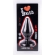 Plug Classic L I Love Butt 15 x 6.8 cm Schwarz