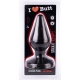 Plug Classic XXL I Love Butt 20 x 9 cm Schwarz