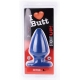 Plug anal FAT L I Love Butt 15.5 x 9 cm Bleu