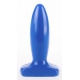 Plug anal SLIM M I Love Butt 11 x 3.7 cm Bleu