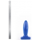 Plug anal SLIM L I Love Butt 14 x 4.8 cm Bleu