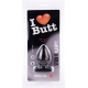 Plug Spade S I Love Butt 9 x 5,3 cm Preto