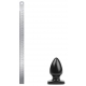 Plug anal SPADE S I Love Butt 9 x 5.3 cm Noir