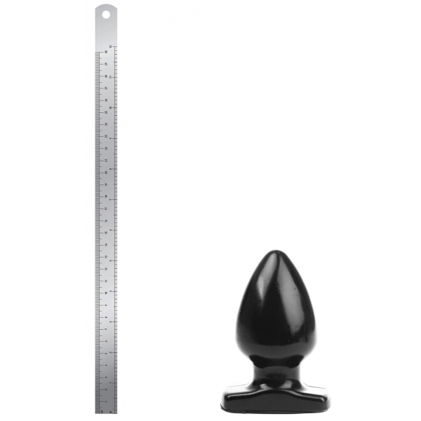 Plug Spade M I Love Butt 11 x 6.7 cm Black