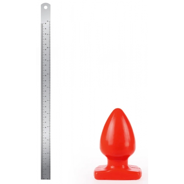 Plug Spade M I Love Butt 11 x 6,7 cm Rood