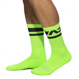 Addicted Chaussettes Ad Neon Vertes
