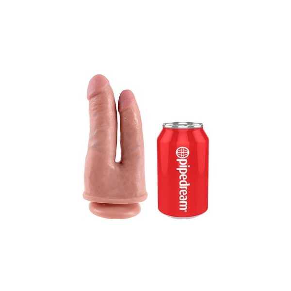 King Cock Dubbele dildo Penetrator 14 x 4cm