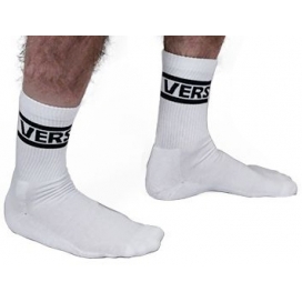 Mister B Crew Socks Vers 2-Pack White