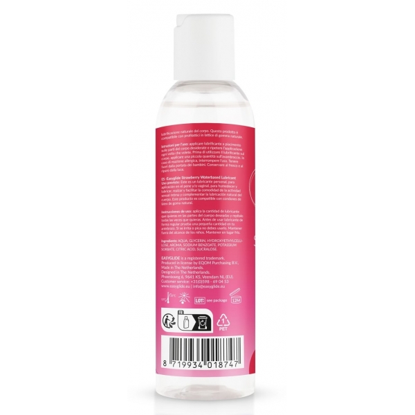 Lubricante Easyglide Sabor Fresa - 150mL