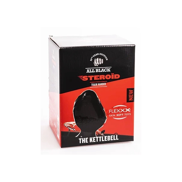 Plug ABS25 La Kettlebell Todo Negro Esteroide 13 x 10.5cm