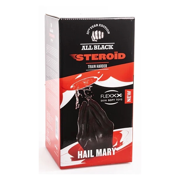 Dildo ABS05 Hail Mary All Black Steroid 22 x 12.5cm