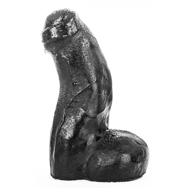 Dildo AB03 Ted Helemaal Zwart 12 x 5 cm