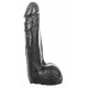 Dildo AB05 Miguel tutto nero 15 x 5cm