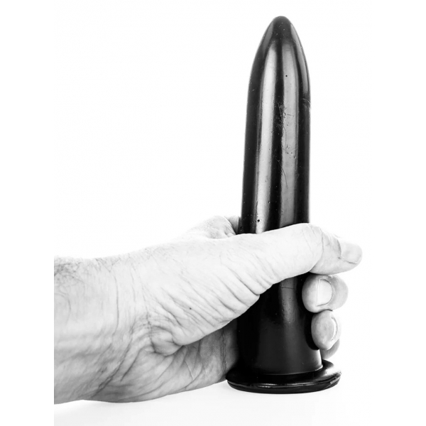 Dildo AB06 Bullet Helemaal Zwart 19 x 3,7cm