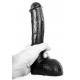 Dildo AB14 Vince helemaal zwart 18 x 5,2cm