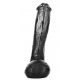 Dildo AB14 Vince helemaal zwart 18 x 5,2cm