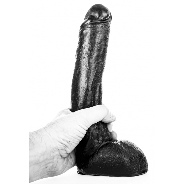 Dildo AB15 Freddie Helemaal Zwart 21 x 5,5cm