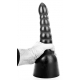 Dildo AB17 Bole Helemaal Zwart 22 x 6,5cm