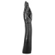 Dildo arm AB21 arm geheel zwart 32 x 7,5cm