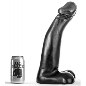 All Black Dildo AB23 Bbc All Black 27 x 7 cm