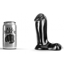 Dildo AB43 Piston All Black 12 x 5cm