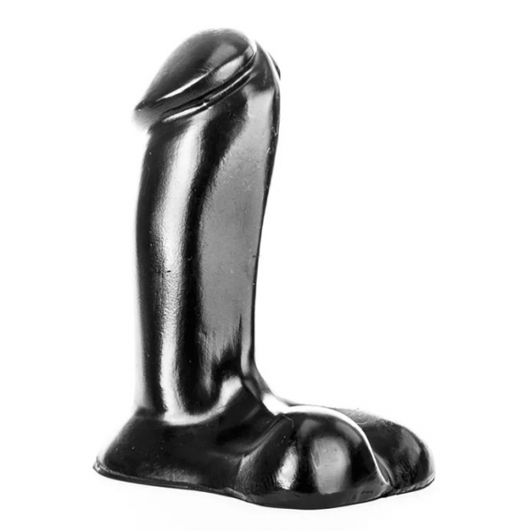 Dildo AB43 Zuiger Helemaal Zwart 12 x 5cm