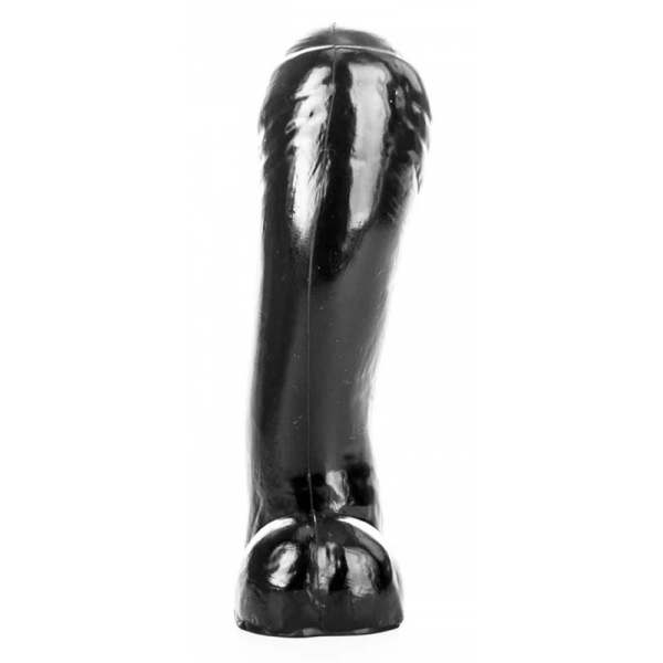 Dildo AB44 hamer geheel zwart 13 x 4,5cm