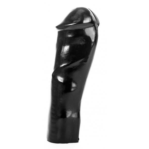 Dildo AB47 Grote Dong Helemaal Zwart 18 x 6,5cm