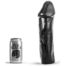 All Black Dildo AB49 Ak-47 Helemaal Zwart 25 x 8,5cm