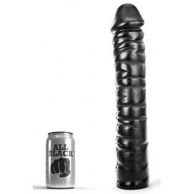 Dildo AB51 Raps Helemaal Zwart 35 x 9cm