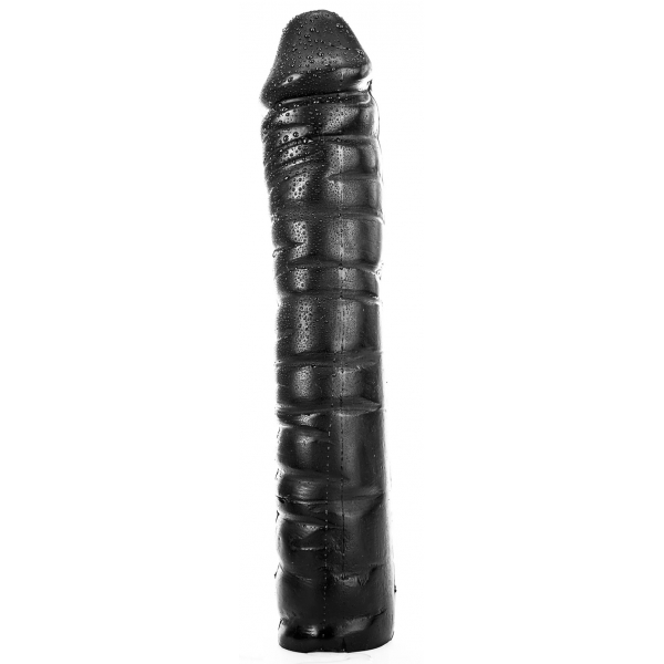 Dildo AB51 Raps Helemaal Zwart 35 x 9cm