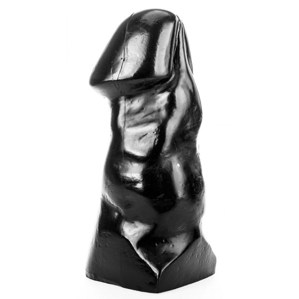 Dildo AB58 Cum Gun Helemaal Zwart 23 x 10,5cm